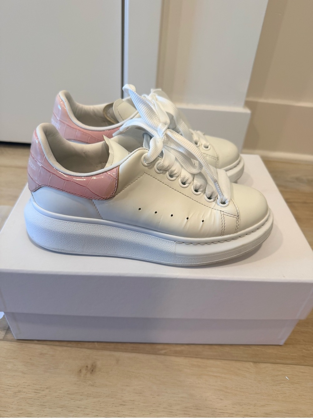 Alexander McQueen women’s oversized sneaker